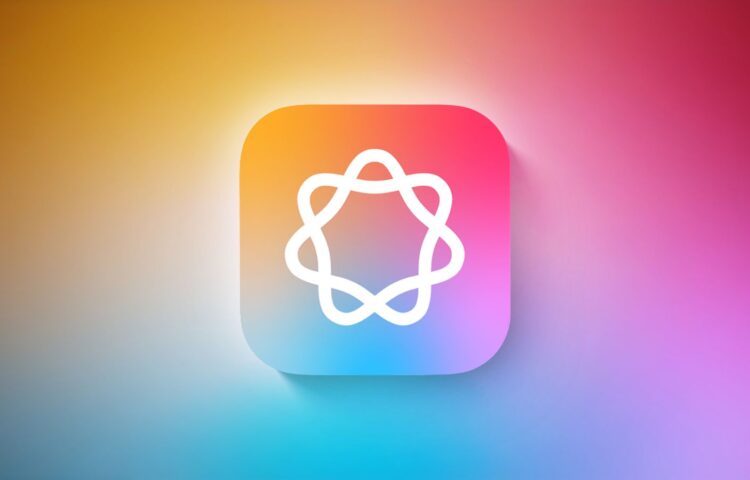 Le logo Apple Intelligence